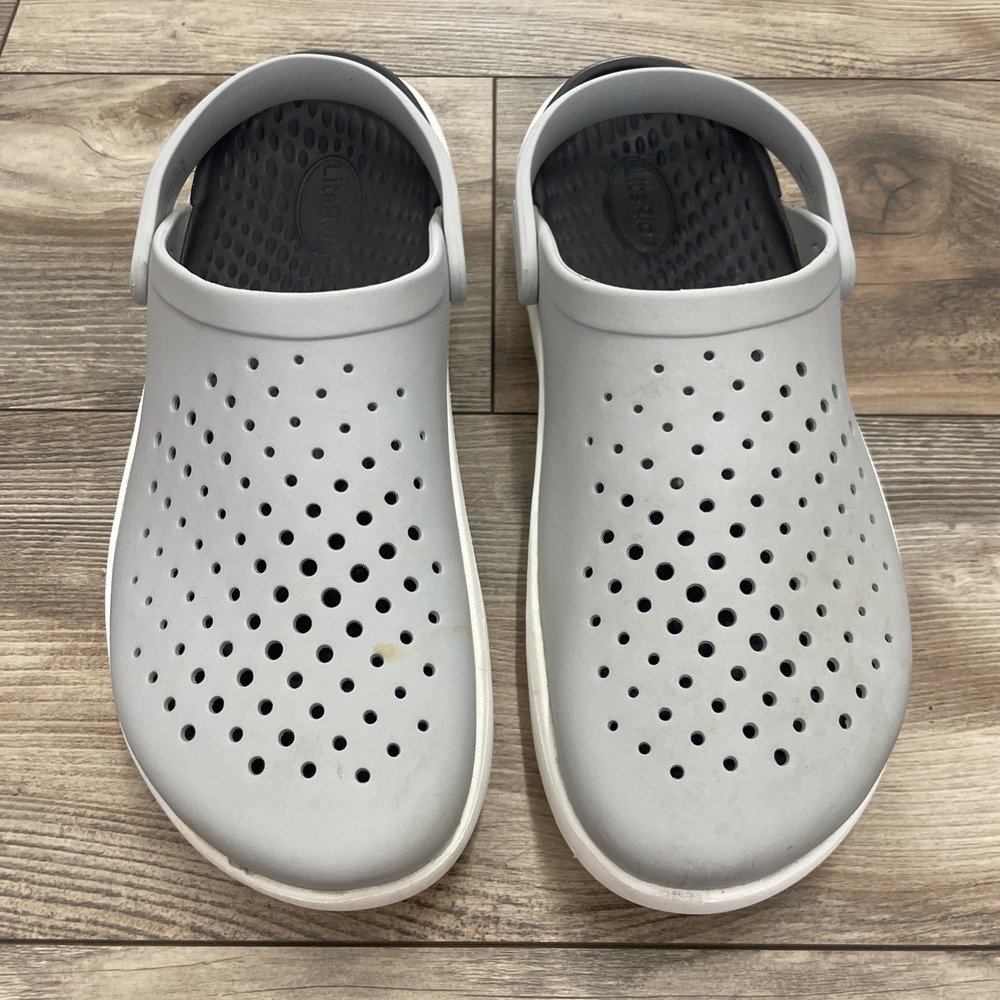 Crocs InMotion Clogs Atmosphere Mens Size 13 Gray Comfort Mules 209964-410